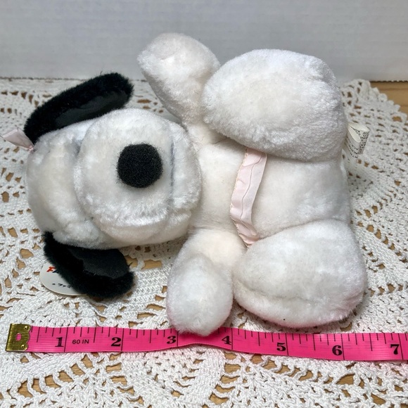 Vintage Peanuts Snoopy’s Sister Belle Puppy Dog Stuffed Animal Plush 6” Soft Toy - Picture 10 of 10